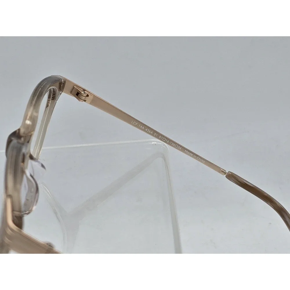 Jins Beige Clear Eyeglass Frames 51 - 16-136 - 34 ALCF14A436A01 - SITS‎ ASKEW